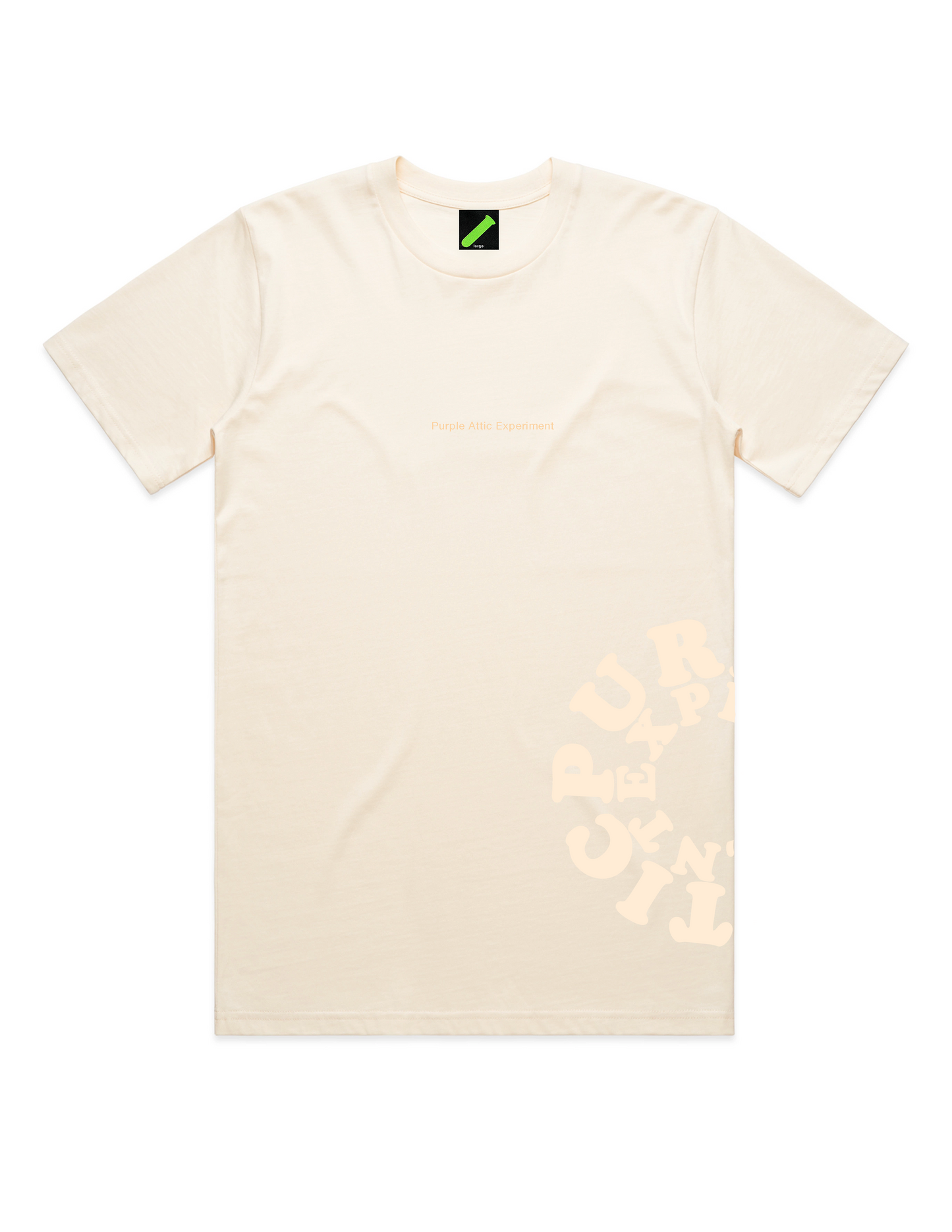 Transparent Cream Tee